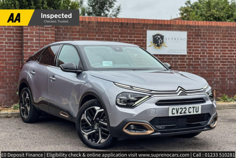 2022 Citroen C4 1.2 Puretech C-Series Edition Hatchback 5dr Petrol Eat8 Euro 6 (s/s) (130 Ps) in Grey — image 1
