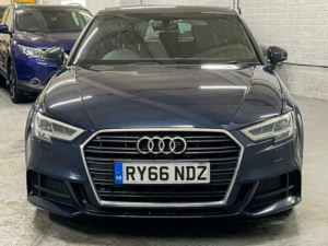 2017 Audi A3 2.0 Tdi S Line Sportback 5dr Diesel Manual Euro 6 (s/s) (150 Ps) in Blue — image 2