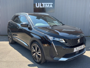 2021 Peugeot 3008 1.5 Bluehdi Gt Premium Eat Euro 6 (s/s) 5dr in Black — image 4
