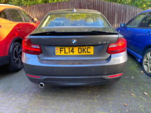 2014 BMW 2 Series 2.0 218d Se Euro 6 (s/s) 2dr in Grey — image 3