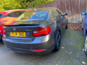 2014 BMW 2 Series 2.0 218d Se Euro 6 (s/s) 2dr in Grey — image 4