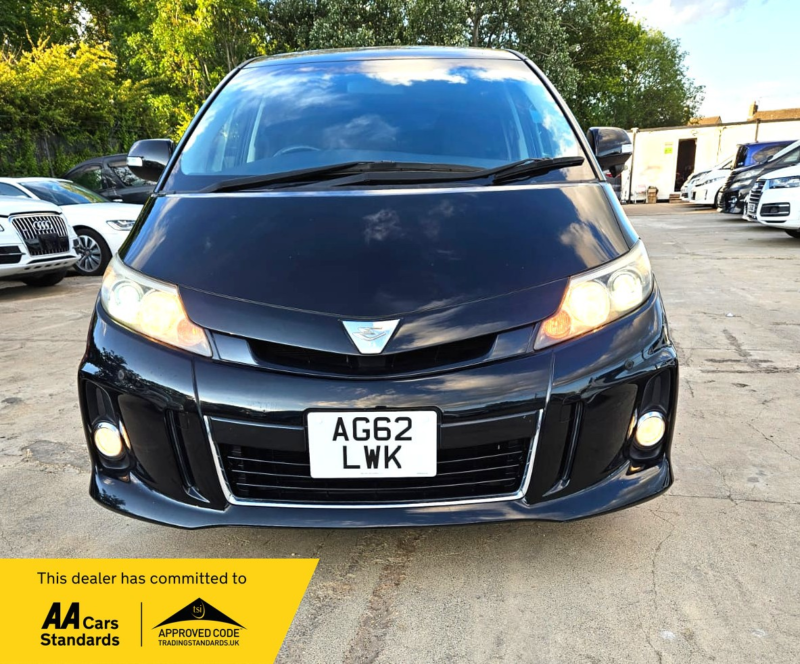 2012 Toyota Estima 2.4l Petrol - 7 Seater - Ulez/caz Pass - Free 18months Gold Warranty & 12months Breakdown in Black — image 1