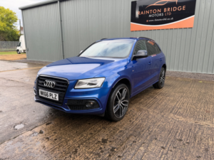 2016 Audi Q5 2.0 Tdi S Line Plus SUV 5dr Diesel S Tronic Quattro Euro 6 (s/s) (190 Ps) in Blue — image 3