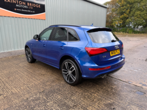 2016 Audi Q5 2.0 Tdi S Line Plus SUV 5dr Diesel S Tronic Quattro Euro 6 (s/s) (190 Ps) in Blue — image 4