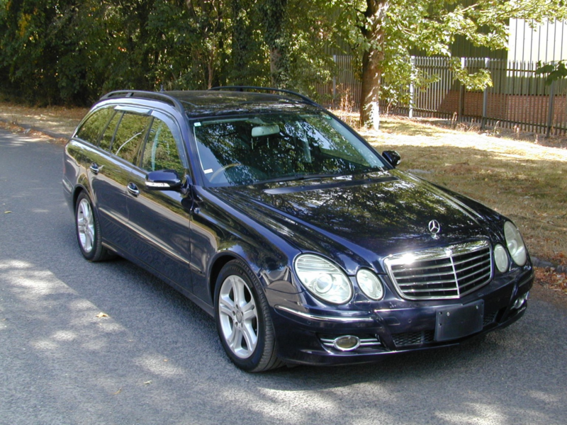 2008 Mercedes-Benz E Class Ref 8764 - Sale Agreed Awaiting Uk Registration - Mercedes Benz W211 E Class E320 Cdi 39k! Japan in Blue — image 1