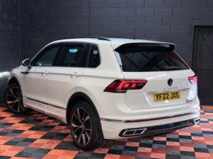 2022 Volkswagen Tiguan 1.5 Tsi R-Line SUV 5dr Petrol DSG Euro 6 (s/s) (150 Ps) in White — image 2
