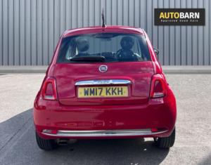 2017 Fiat 500 1.2 Lounge Hatchback 3dr Petrol Manual Euro 6 (s/s) (69 Bhp) in Red — image 6