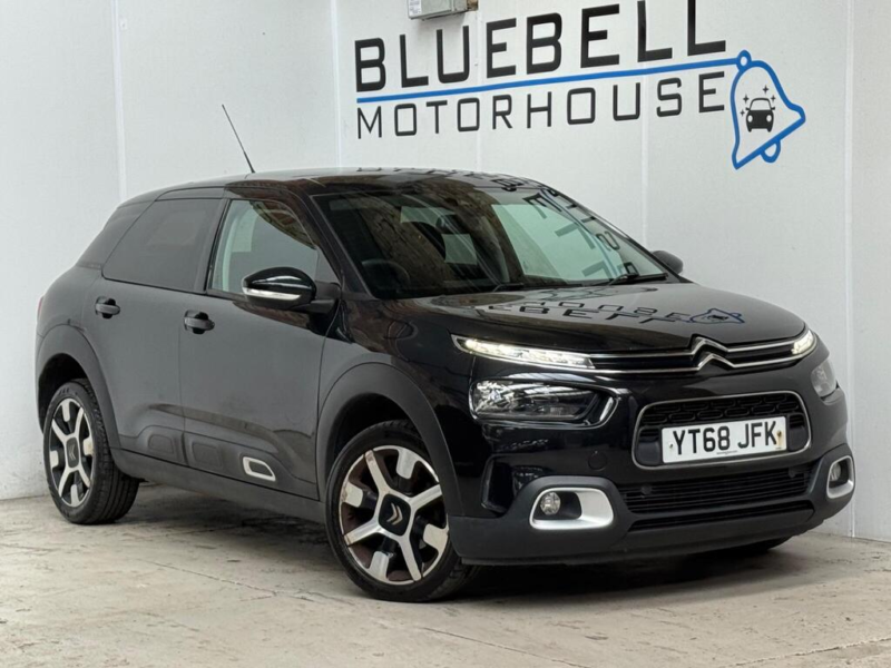 2018 Citroen C4 Cactus 1.6 Bluehdi Flair Euro 6 (s/s) 5dr in Black — image 1