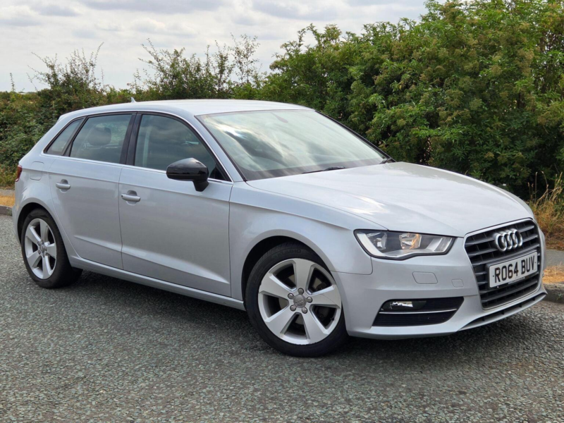 2014 Audi A3 2.0 Tdi Sport Sportback Euro 5 (s/s) 5dr in Silver — image 1