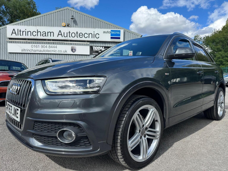 2014 Audi Q3 2.0 Tdi S Line S Tronic Quattro Euro 5 (s/s) 5dr in Grey — image 1