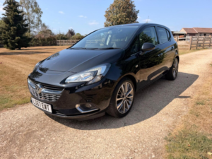 2017 Vauxhall Corsa 1.4i Ecoflex Diamond Euro 6 5dr in Black — image 3