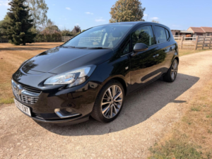2017 Vauxhall Corsa 1.4i Ecoflex Diamond Euro 6 5dr in Black — image 5