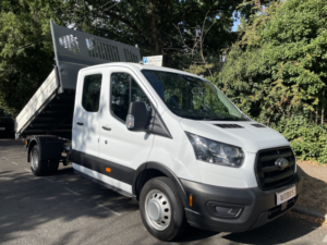 2022 Ford Transit 2.0 Transit Leader Double Cab Tipper 350 L3 2.0l Ecoblue 130ps Rwd Rwd 6 Speed Manual in White — image 4