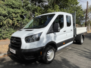 2022 Ford Transit 2.0 Transit Leader Double Cab Tipper 350 L3 2.0l Ecoblue 130ps Rwd Rwd 6 Speed Manual in White — image 6