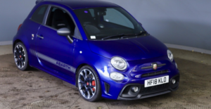 2018 Abarth 595 1.4 Abarth 595 Competizione 1.4 Tjet 180hp in Blue — image 2
