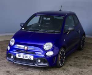 2018 Abarth 595 1.4 Abarth 595 Competizione 1.4 Tjet 180hp in Blue — image 3