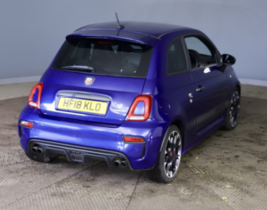 2018 Abarth 595 1.4 Abarth 595 Competizione 1.4 Tjet 180hp in Blue — image 4