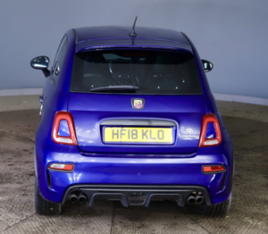 2018 Abarth 595 1.4 Abarth 595 Competizione 1.4 Tjet 180hp in Blue — image 5