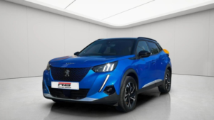 2022 Peugeot E-2008 50kwh Gt Auto 5dr in Blue — image 2