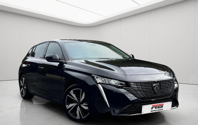 2023 Peugeot 308 1.2 Puretech Allure Eat Euro 6 (s/s) 5dr in Black — image 1