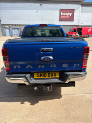 2018 Ford Ranger 2.2 Tdci Limited 1 Pickup Double Cab 4dr Diesel Manual 4WD Euro 5 (s/s) (eco Axle) (160 Ps) in Blue — image 4