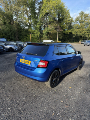2016 Skoda Fabia 1.2 Tsi Colour Edition Euro 6 (s/s) 5dr in Blue — image 4