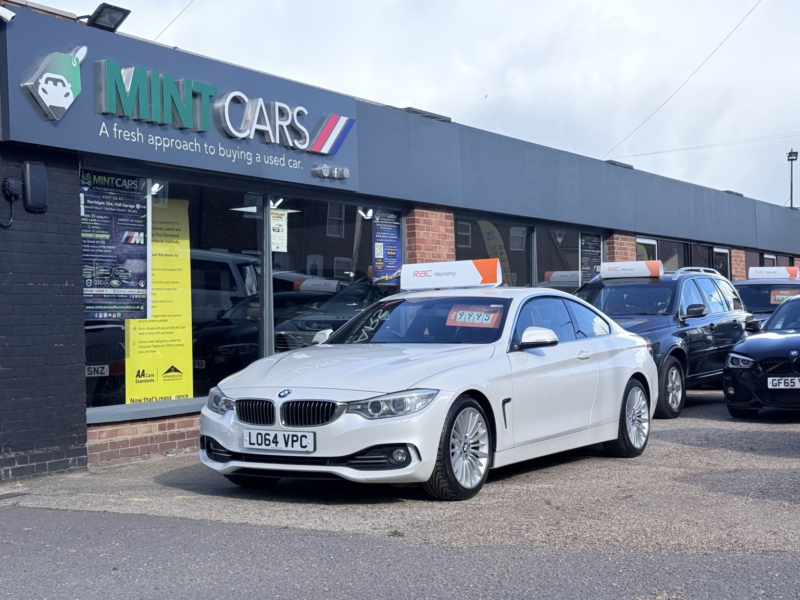 2015 BMW 4 Series 3.0 430d Luxury Coupe in White — image 1