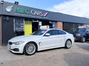 2015 BMW 4 Series 3.0 430d Luxury Coupe in White — image 5