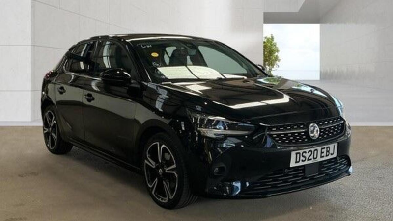 2020 Vauxhall Corsa 1.2 Turbo Elite Nav Premium Auto Euro 6 (s/s) 5dr in Black — image 1