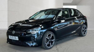 2020 Vauxhall Corsa 1.2 Turbo Elite Nav Premium Auto Euro 6 (s/s) 5dr in Black — image 2