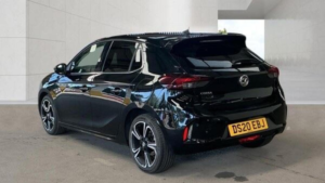 2020 Vauxhall Corsa 1.2 Turbo Elite Nav Premium Auto Euro 6 (s/s) 5dr in Black — image 3