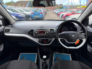 2017 Kia Picanto 1.0 Ecodynamics Se Euro 6 (s/s) 5dr in White — image 2