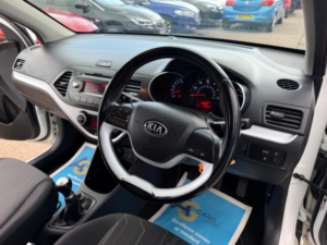 2017 Kia Picanto 1.0 Ecodynamics Se Euro 6 (s/s) 5dr in White — image 3