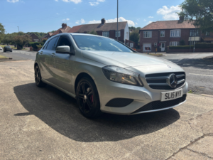 2015 Mercedes-Benz A Class 1.5 A180 Cdi Sport Edition Hatchback 5dr Diesel Manual Euro 6 (s/s) (109 Ps) in Silver — image 2
