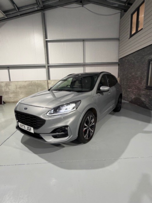 2021 Ford Kuga 2.5 Kuga St-Line X Edition 5 Door 2.5 Duratec PHEV 225ps Fwd CVT Automatic in Silver — image 2