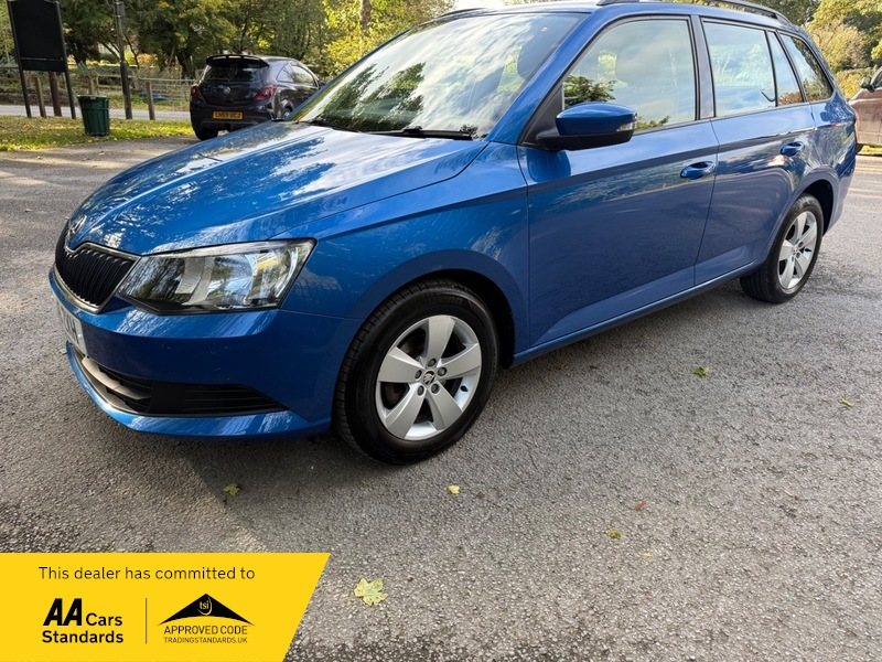 2018 Skoda Fabia Se Tsi in Blue — image 1