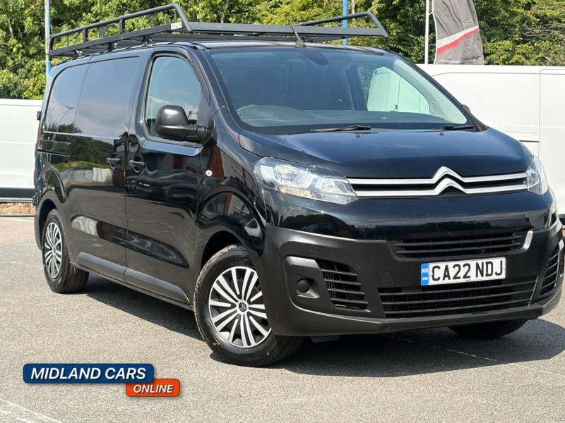 2022 Citroen Dispatch 1.5 Bluehdi 1000 Enterprise Pro M in Black — image 1