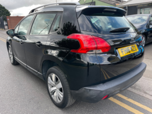 2016 Peugeot 2008 1.6 Bluehdi Active SUV 5dr Diesel Manual Euro 6 (75 Ps) in Black — image 4