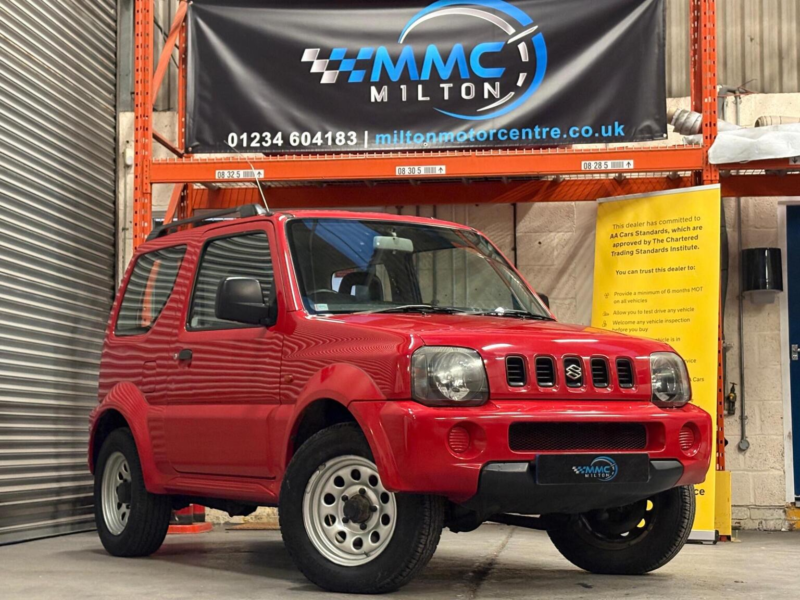 2004 Suzuki Jimny 1.3 Jlx 3dr in Red — image 1