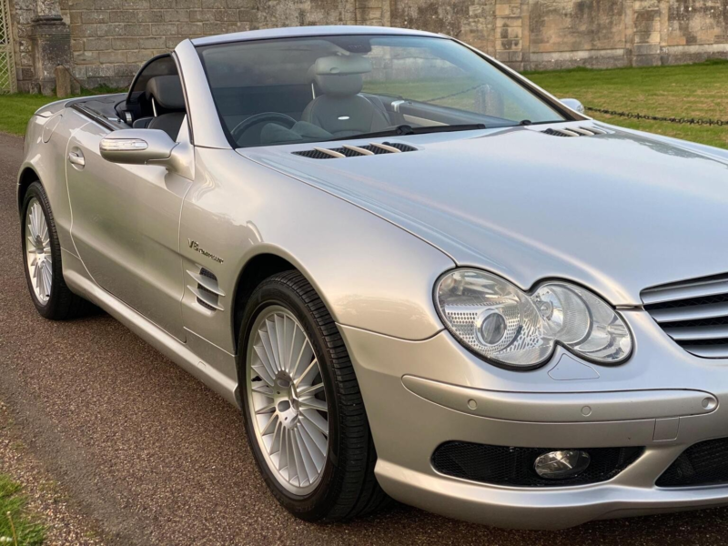 2004 Mercedes-Benz Sl 5.4 Sl55 Kompressor Amg 2dr in Silver — image 1