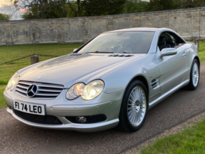 2004 Mercedes-Benz Sl 5.4 Sl55 Kompressor Amg 2dr in Silver — image 2