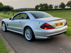 2004 Mercedes-Benz Sl 5.4 Sl55 Kompressor Amg 2dr in Silver — image 3