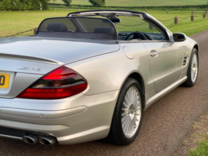 2004 Mercedes-Benz Sl 5.4 Sl55 Kompressor Amg 2dr in Silver — image 4