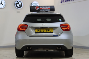 2013 Mercedes-Benz A Class 1.6 A180 Blueefficiency Se 7g-Dct Euro 6 (s/s) 5dr in Silver — image 4
