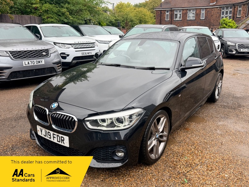 2019 BMW 1 Series 116d M Sport in Black — image 1