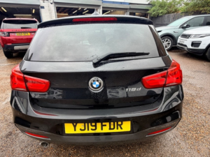 2019 BMW 1 Series 116d M Sport in Black — image 4