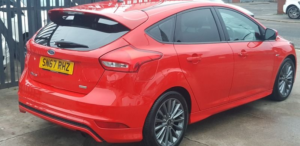 2017 Ford Focus 1.5l St-Line Hatchback 5dr Petrol Manual Euro 6 (148 Bhp) in Red — image 4