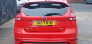 2017 Ford Focus 1.5l St-Line Hatchback 5dr Petrol Manual Euro 6 (148 Bhp) in Red — image 5