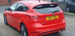 2017 Ford Focus 1.5l St-Line Hatchback 5dr Petrol Manual Euro 6 (148 Bhp) in Red — image 6