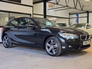 2016 BMW 1 Series 1.5 116d Sport Euro 6 (s/s) 3dr in Black — image 3